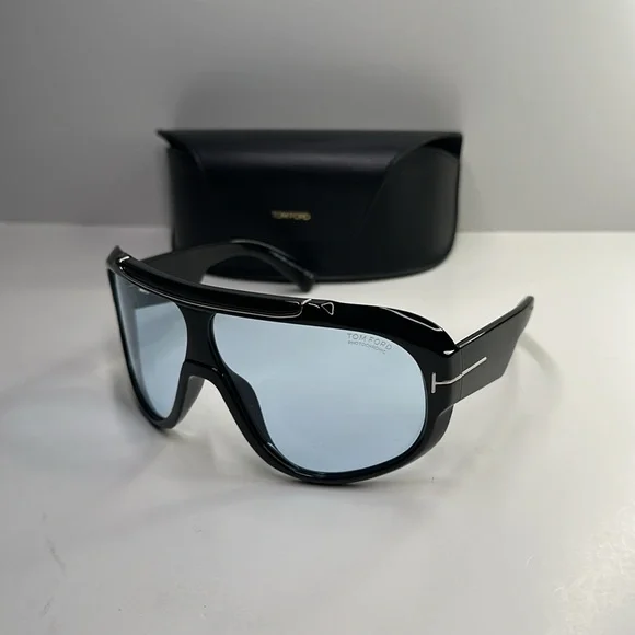 💯- New Authentic TOM FORD SUNGLASSES TOM FORD RELLEN FT1093 01V - Picture 5 of 15